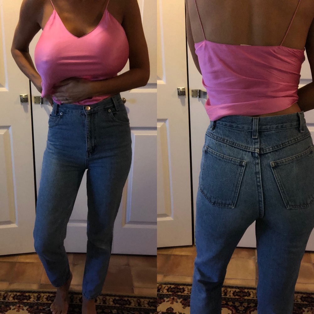 Vintage HIGH SIERRA denim jeans 24 tapered crop